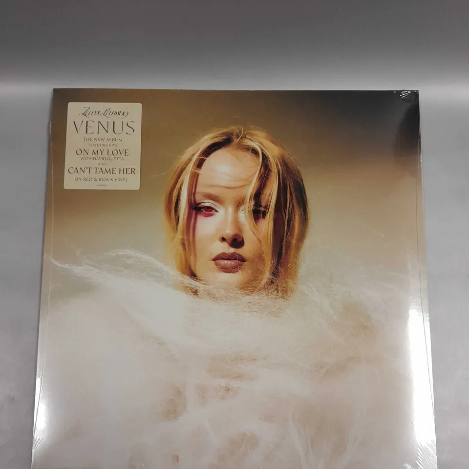 SEALED ZARA LARSSON VENUS RED/BLACK MARBLED VINYL