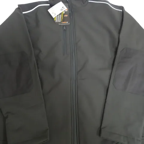 RESULT WORK GUARD IN BLACK JACKET - LARGE