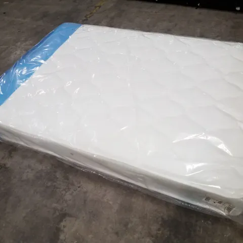 BAGGED DESIGNER DOUBLE 135CM AIRSPRUNG MEMORY FOAM COMFORT MATTRESS