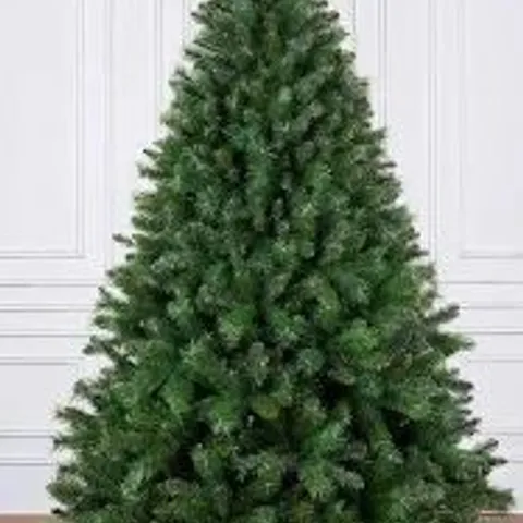 BOXED GREEN ARTIFICIAL PINE CHRISTMAS TREE WITH STAND 