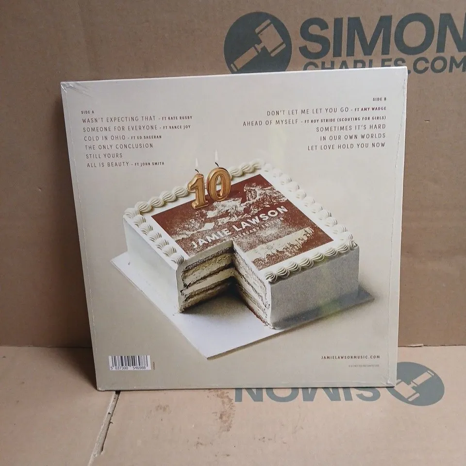 JAMIE LAWSON 10TH ANNIVERSARY EDITION VINYL SEALED