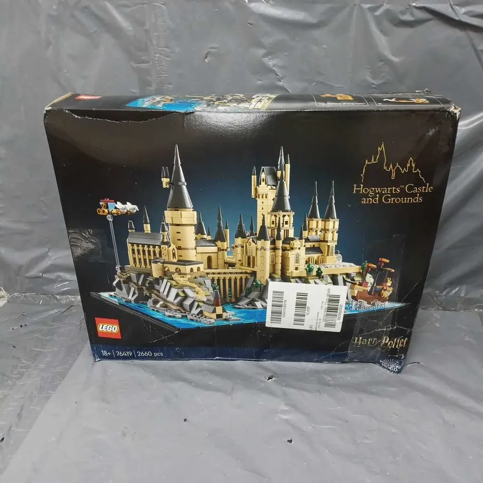 BOXED LEGO HARRY POTTER HOGWARTS CASTLE AND GROUNDS 76419 RRP £144.99