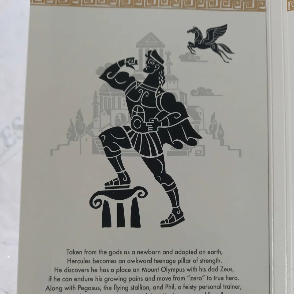 DISNEY HERCULES MOVIE MOMENTS OFFICIAL COMMEMORATIVE COLLECTION