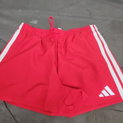ADIDAS SHORTS WITH WHITE SIDE STRIPES – UK M