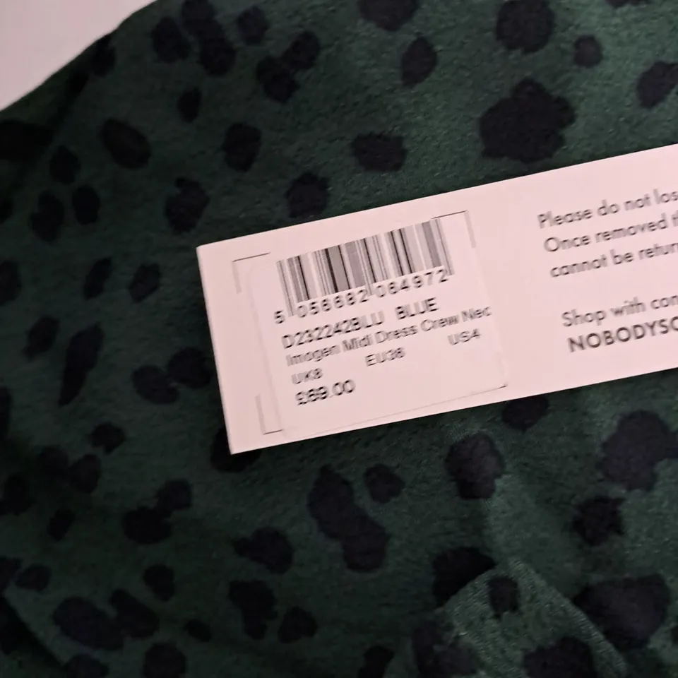 NOBODYS CHILD IMOGEN MIDI DRESS SIZE 8