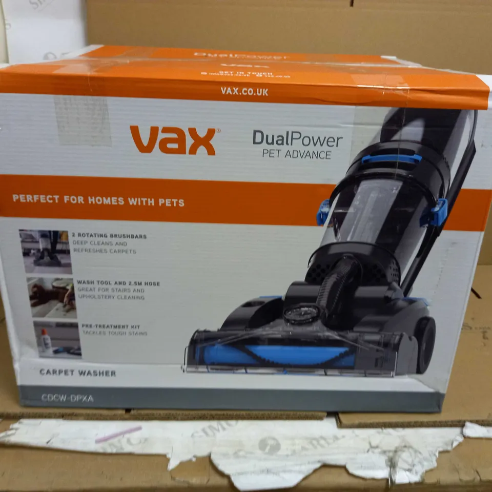 VAX DUAL POWER PET ADVANCE