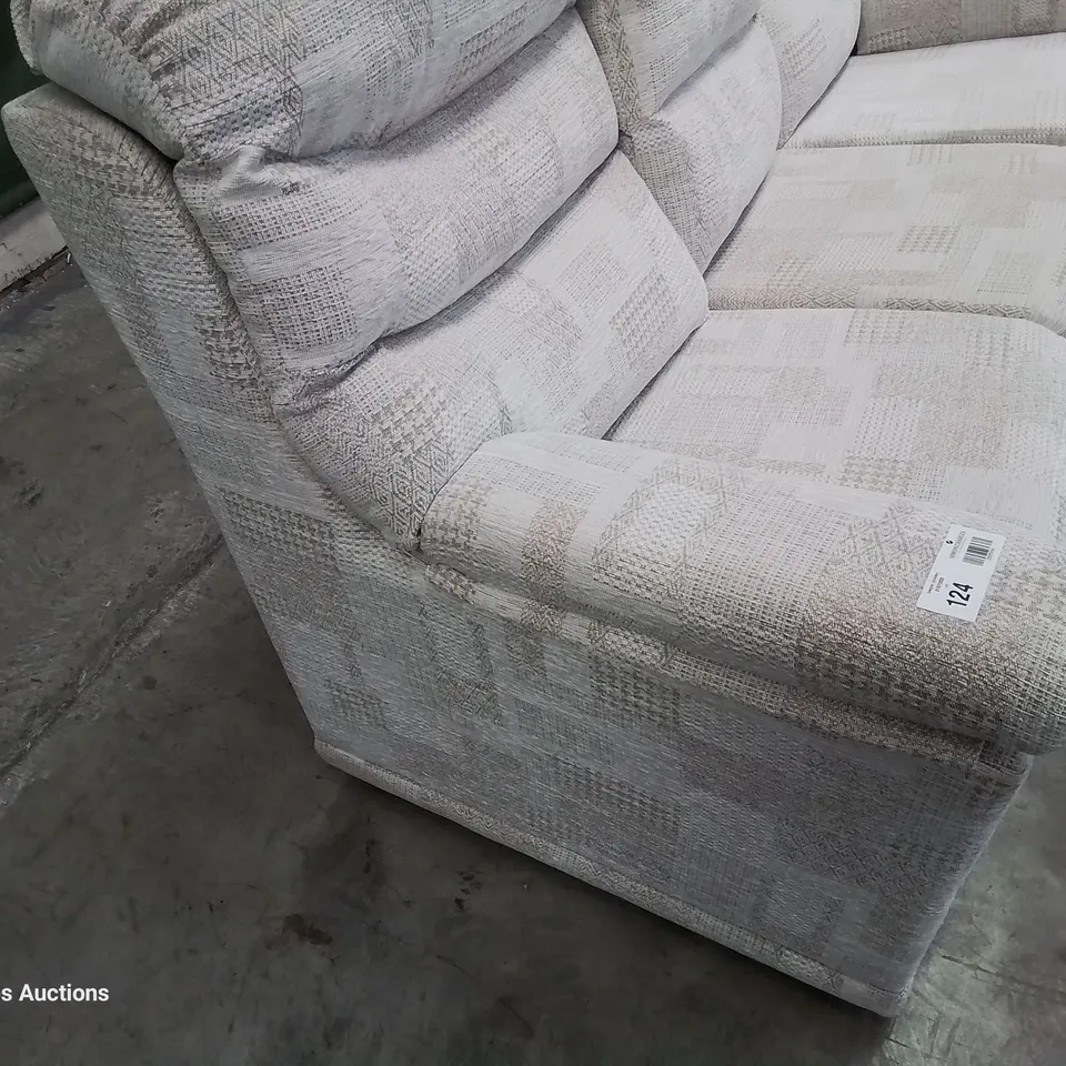 QUALITY BRITISH DESIGNER & MANUFACTURED G PLAN MALVERN THREE SEATER SOFA LYDIA BLUSH FABRIC 