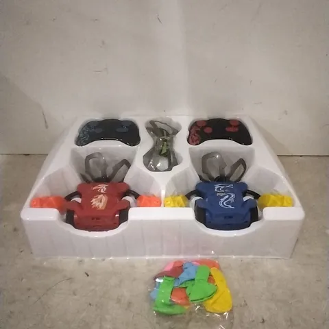 BOXED SILVER LIT ROBO KOMBAT BALOON PUNCHER