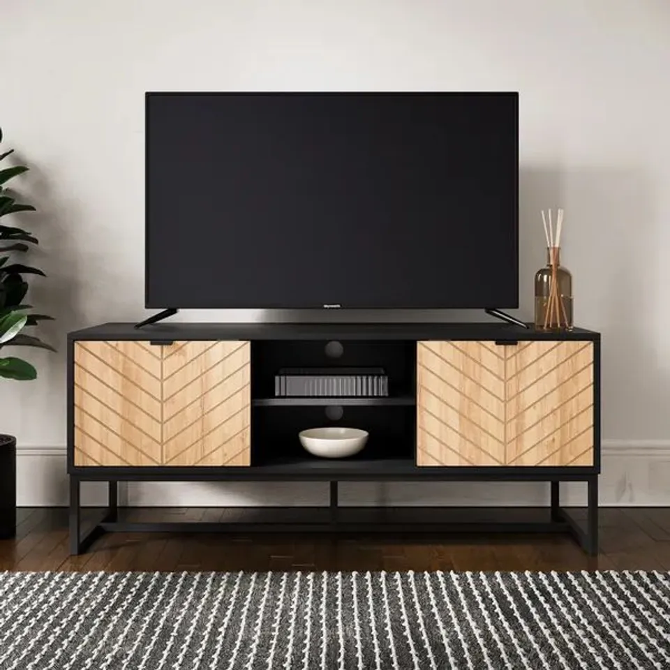 BOXED NIXON TV UNIT FOR TVS UP TO 55" (1 BOX)