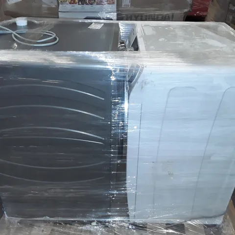 UNTESTED RAW RETURN CANDY RAPIDO ROW4956DWMCE FREESTANDING WASHER DRYER