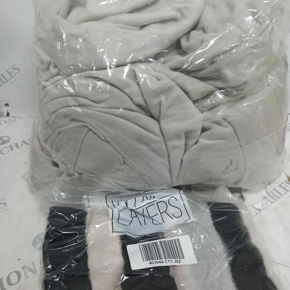 BOXED COZEE HOME LUNASOFT FITTED SHEETS AND PILLOWCASES - SIGNLE