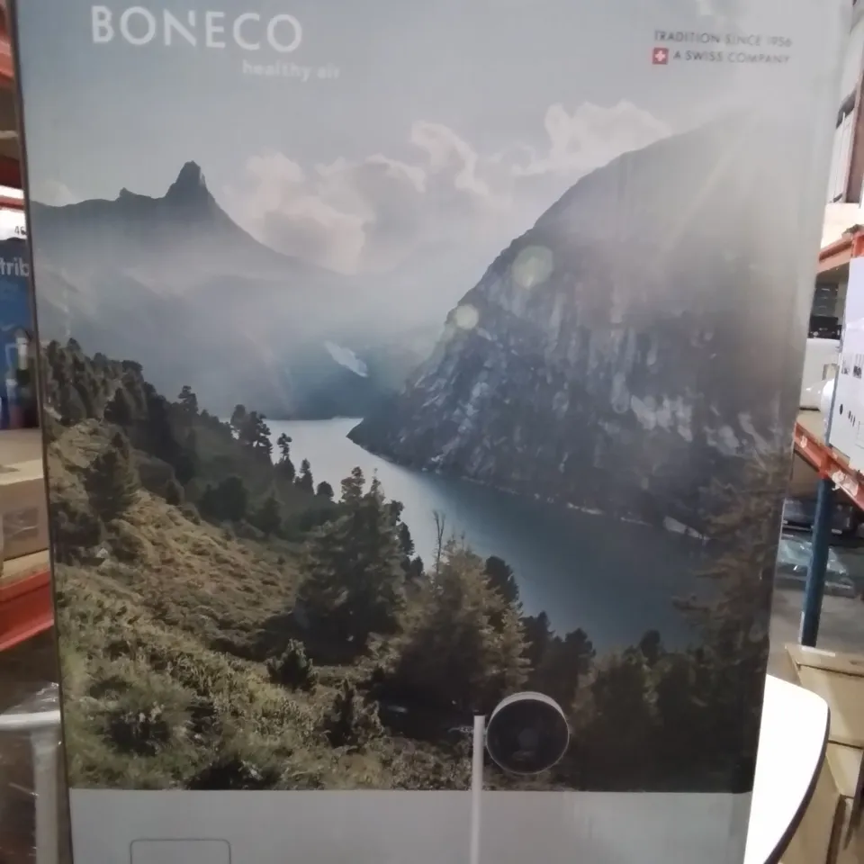 BOXED BONECO F220 PEDESTAL AIR SHOWERING FAN