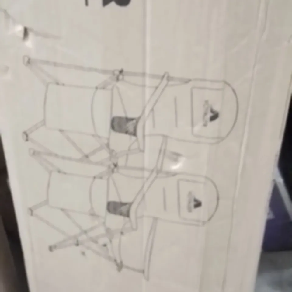 BOXED VOYAGER 2PK CAMPING CHAIR NAVY
