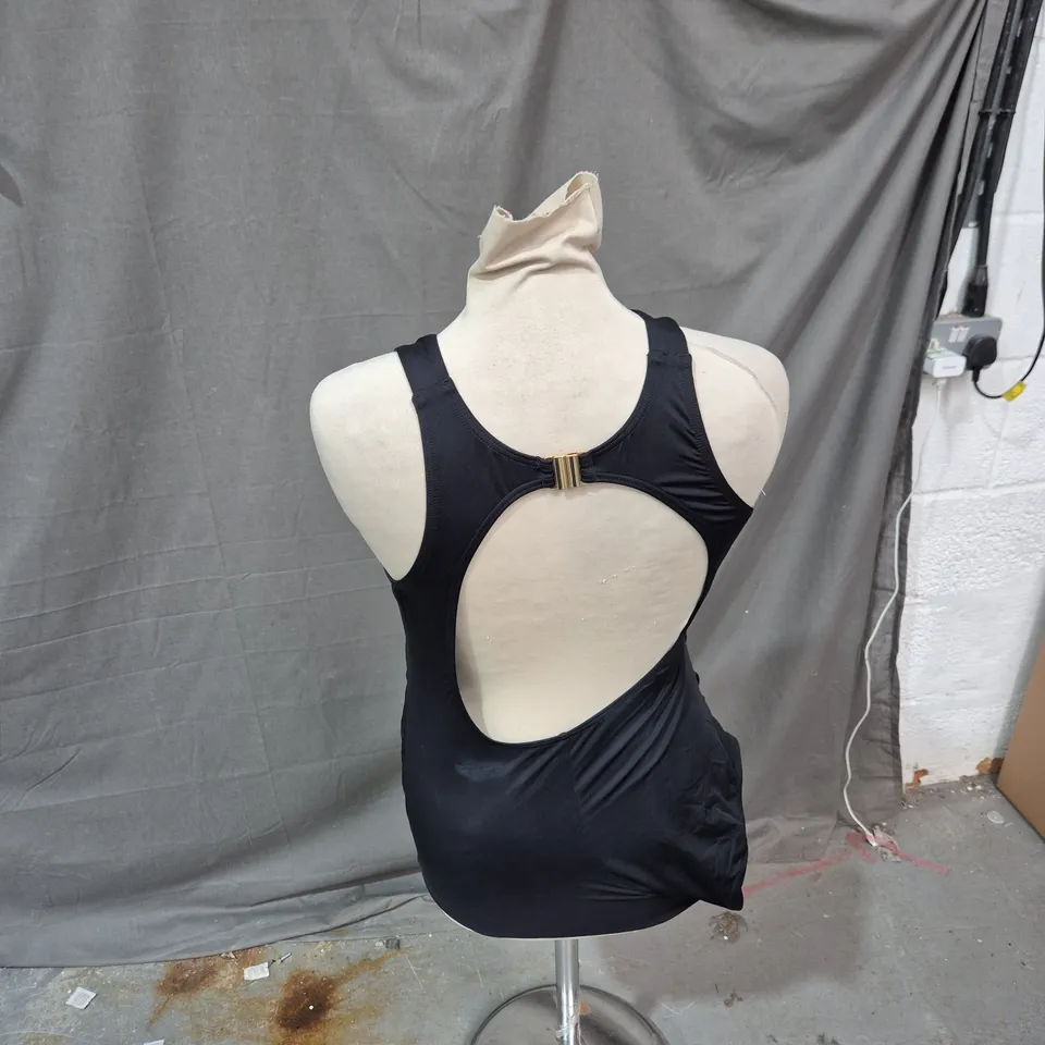 NEXT BLACK WOMEN'S BODYSUIT WITH BACK CUTOUT, UK 14 (EU 42)