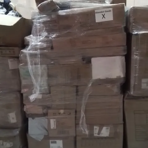 PALLET OF ASSORTED HOUSEHOLD GOODS AND PRODUCTS TO INCLUDE;PILLOW,SHOE BOX,FOOD PROCESSOR 