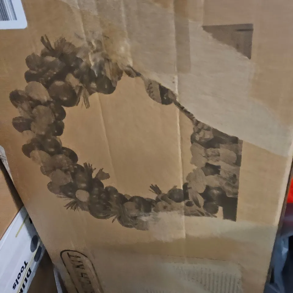 PALLET OF ASSORTED ITEMS TO INCLUDE, BALLOON DECIRATING PACK, TV WALL MOUNT, STORAGE TROLLEY, TENT, PUZZLE MAT, COMPUTER MAIN FRAME BRACKET, EXCERCUSE MAT.