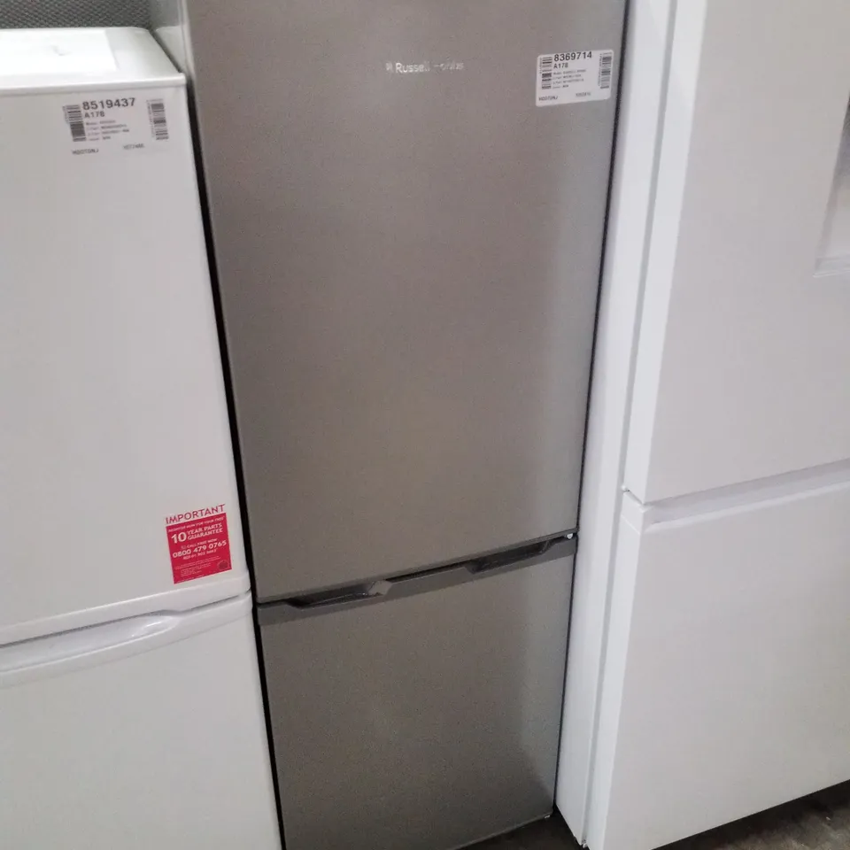 RUSSELL HOBBS FRIDGE FREEZER LOW FROST SILVER - UNPROCESSED RAW RETURN