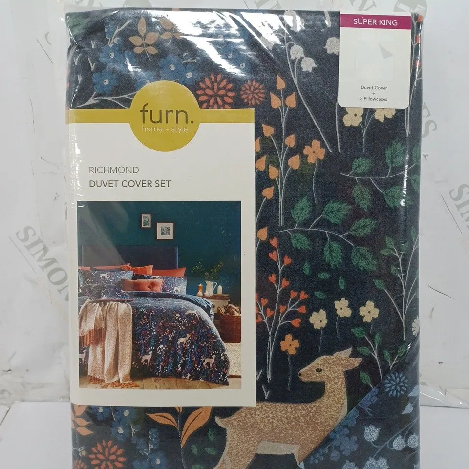 FURN RICHMOND DUVET COVER SET - SUPER KING