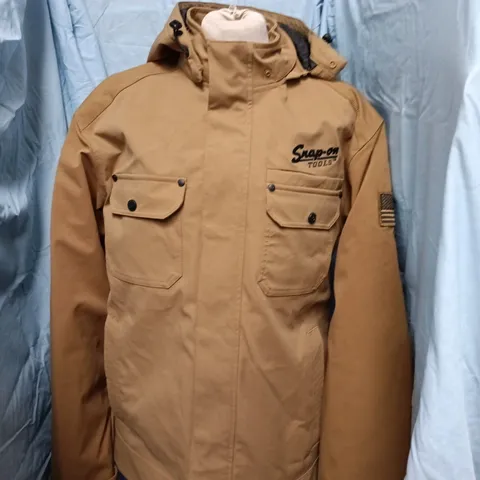 SNAP-ON TOOLS JACKET – TAN, MEDIUM (M)