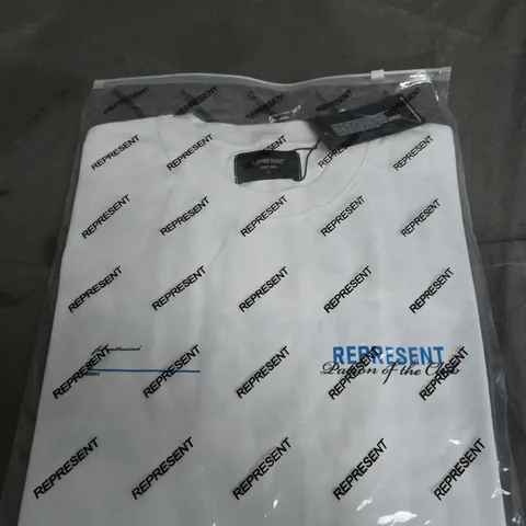 REPRESENT WHITE TOP – SIZE M