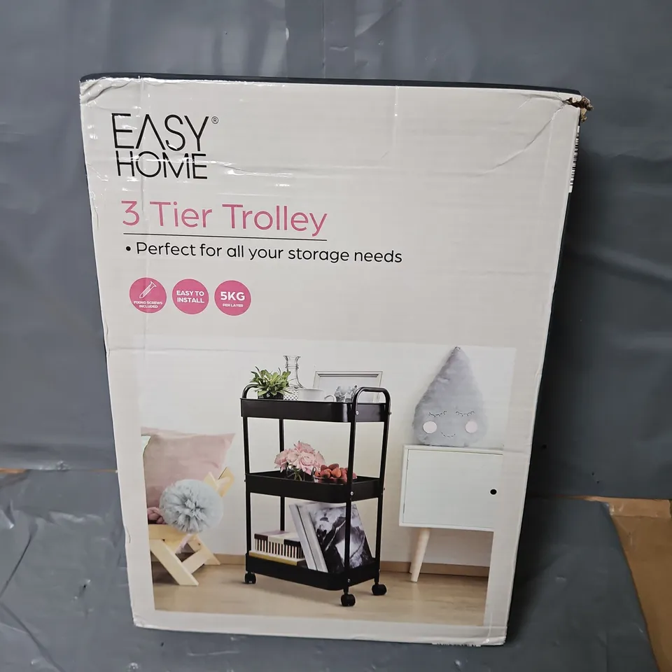 EASY HOME 3 TIER TROLLEY