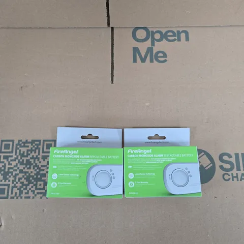 FIREANGEL CARBON MONOXIDE ALARM – PACK OF 2 (REPLACEABLE BATTERY)