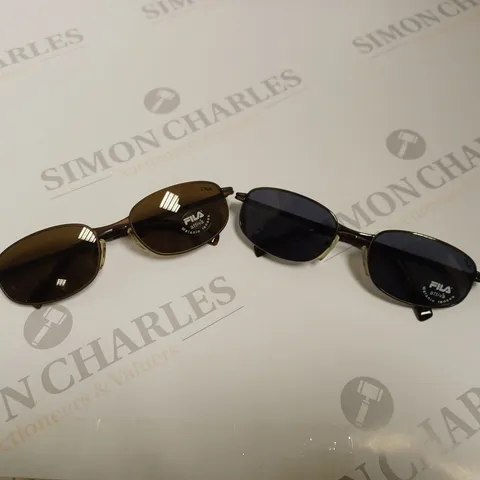 APPROXIMATLEY 9 FILA SUNGLASSES TO INCLUDE MODELS 8145M / 0K03 AND 8145M / 0568