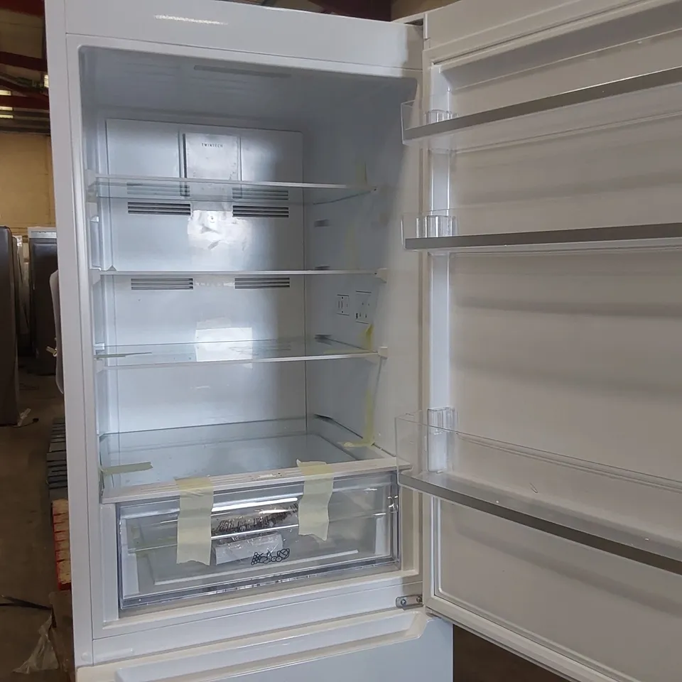 ZANUSSI ZNME31FW0 FREESTANDING FROST FREE 50/50 FRIDGE FREEZER - UNPROCESSED RAW RETURN 
