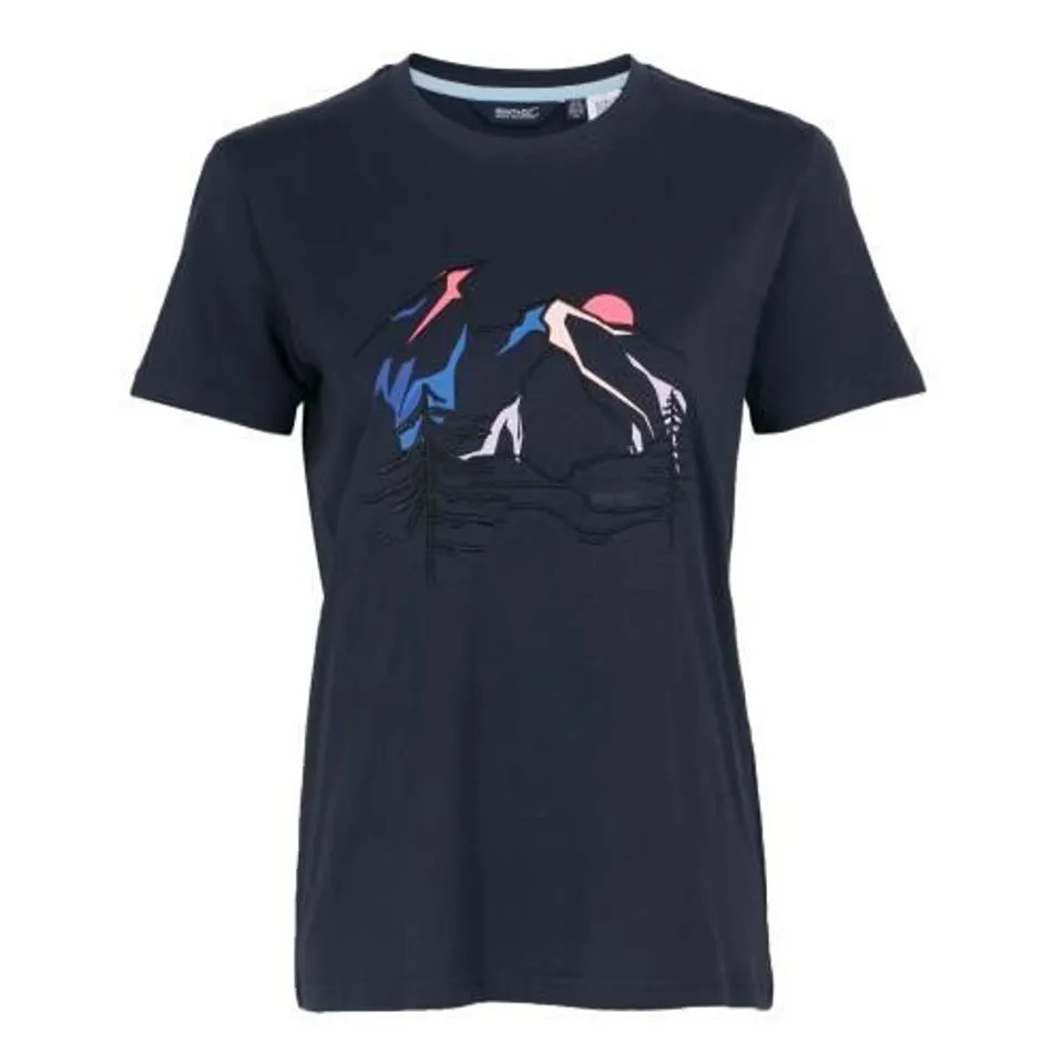 REGATTA FILANDRA IX T SHIRT NAVY - UK SIZE 24