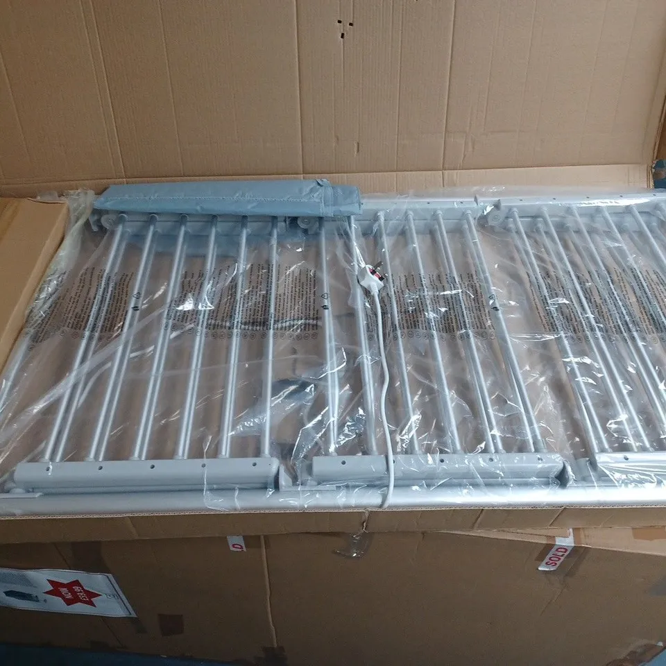 BOXED ORGANISED OPTIONS 3 TIER HEATED AIRER WITH 21M DRYING SPACE - COLLECTION ONLY