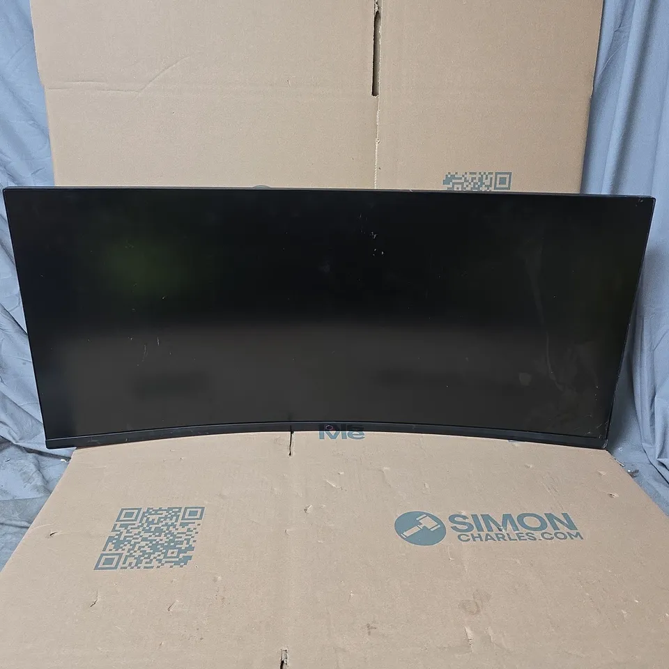 COOLER MASTER LCD CURVE MONITOR GM34-CWQ ARGB UNBOXED WITH NO ACCESSORIES 