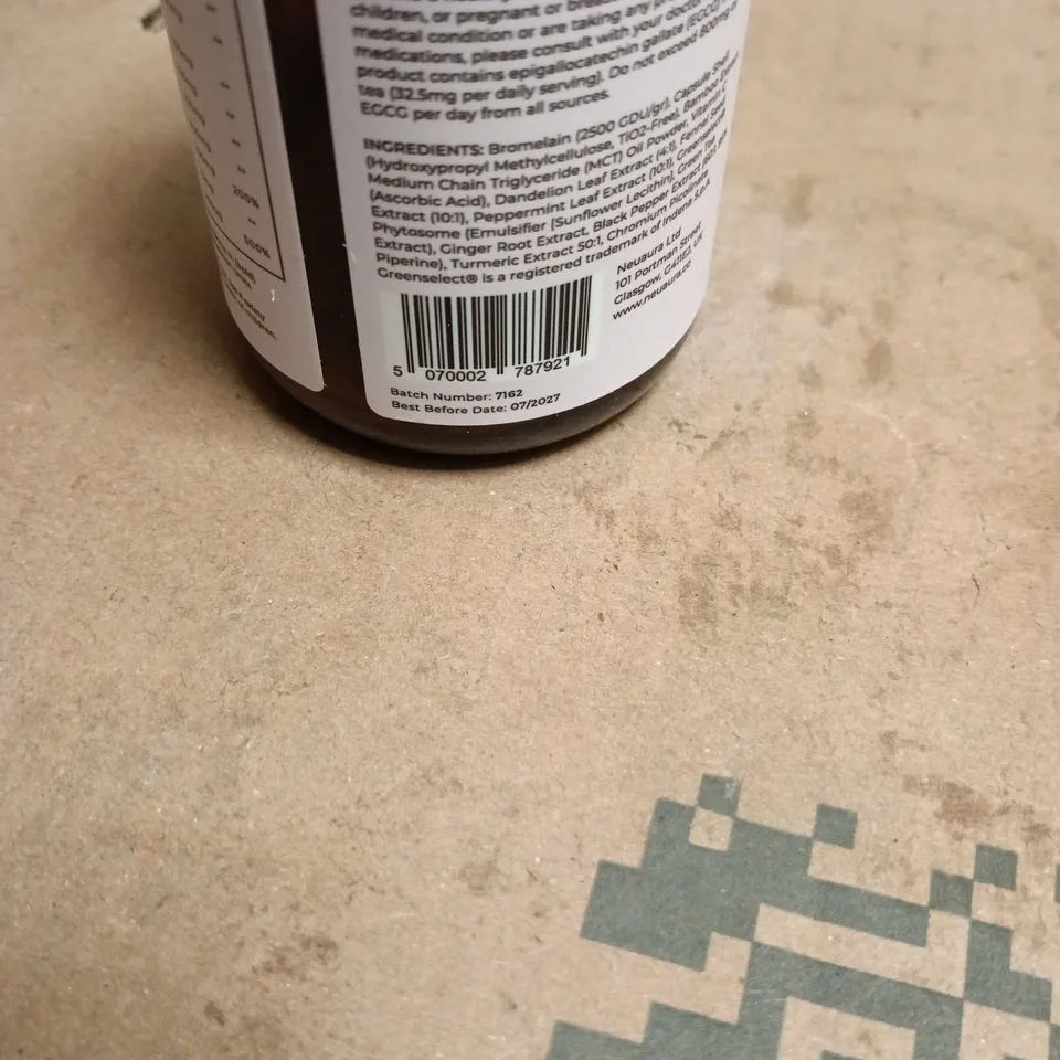 NEUAURA BLOATBURN 60 CAPSULES