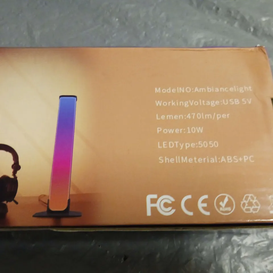 BOXED AMBIANCE LIGHT BAR