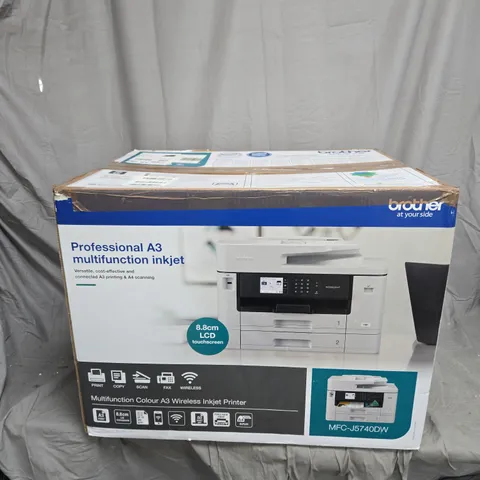 BROTHER MFC-J5740DW WIRELESS ALL-IN-ONE A4 INKJET PRINTER WITH A3 PRINT CAPABILITIES - COLLECTION ONLY 