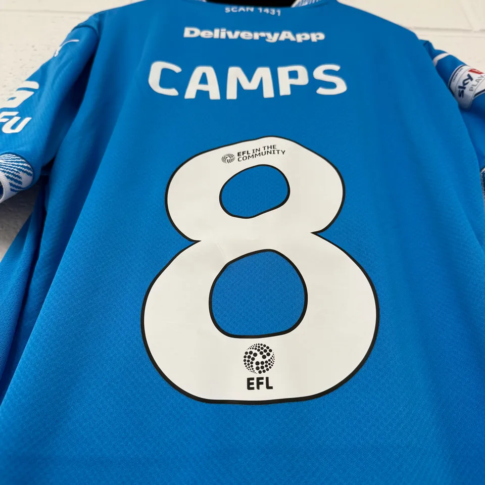 #8 - Callum Camps - Play-Off Football Shirt 24/25 - Size M