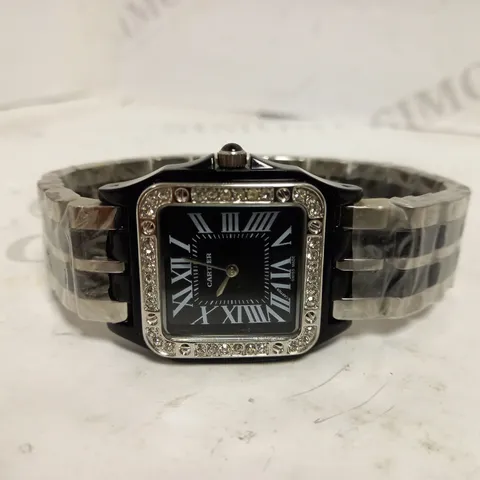 DESIGNER STYLE GEM STUD WATCH