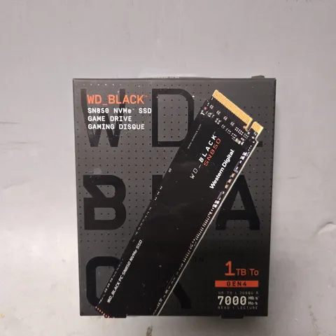 BOXED WD_BLACK SN850 NVME SSD 1TB SSD