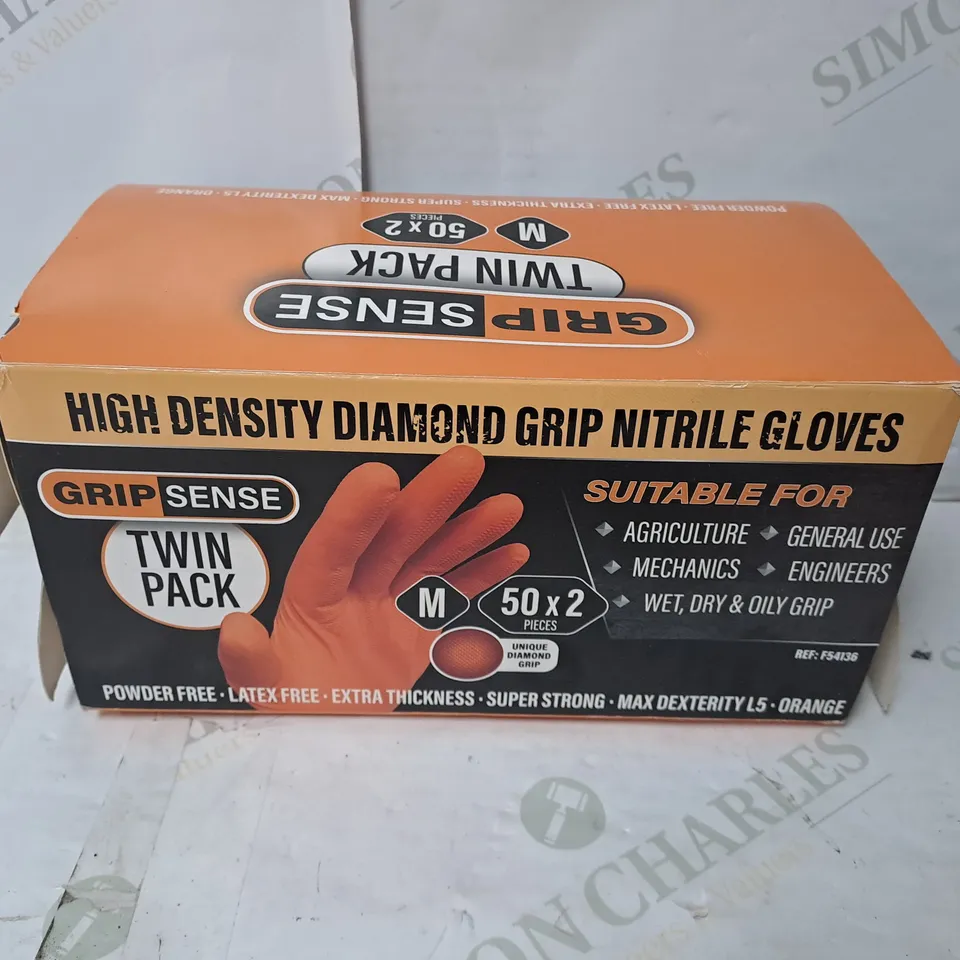 GRIP- SENSE TWIN PACK GLOVES 