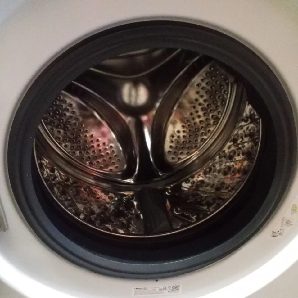 HISENSE 3S SERIES WF3S8043BW 8KG LOAD, 1400 SPIN STEAM WASHING MACHINE - WHITE - A RATED