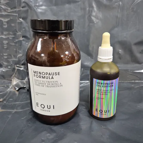 EQUI LONDON MENOPAUSE FORMULA POWDER AND OIL EDITION DUO SET
