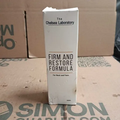 THE CHELSEA LABORATORY – FIRM AND RESTORE FORMULA (50ML) NECK & FACE