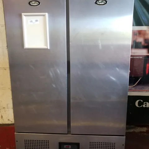 FOSTER DOUBLE DOOR UPRIGHT FRIDGE S/STEEL