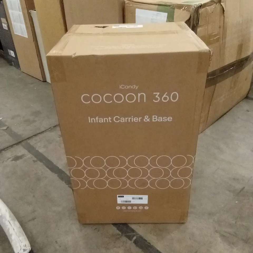 BOXED ICANDY COCOON 360 INFANT CARRIER & BASE