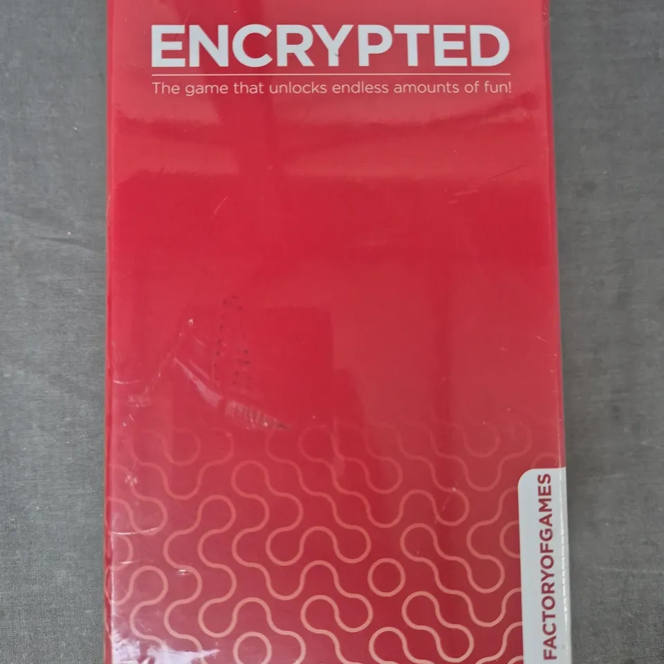 SEALED ENCRYPTED PARTY CARD GAME