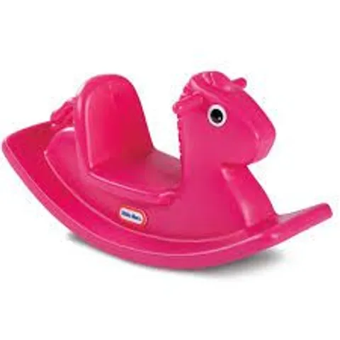 BOXED LITTLE TIKES ROCKING HORSE - PINK