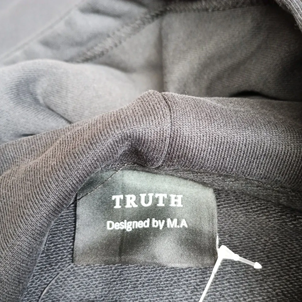 TRUTH HOODIE – BLACK – DESIGNED BY M.A