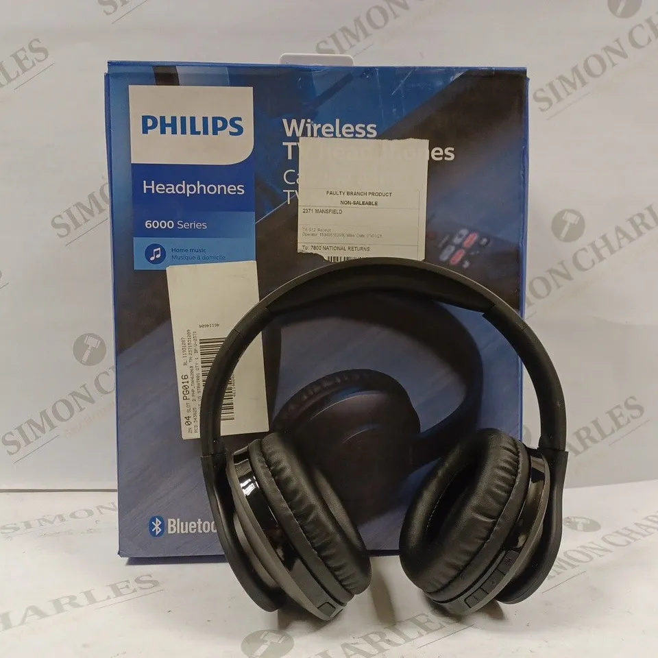 PHILIPS 6000 SERIES TAH6206BK/00 HEADPHONES/