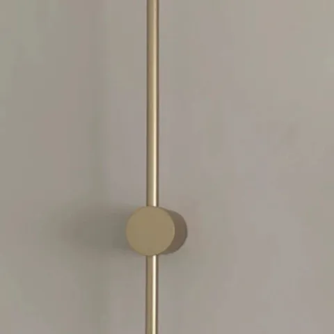 BOXED LIGHTSIN WALL LIGHT - BRASS (1 BOX)