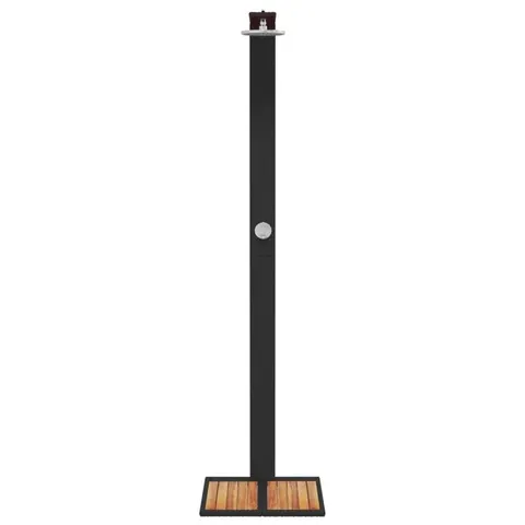 BOXED PE RATTAN OUTDOOR SHOWER AND FOOTWASH SPOUT