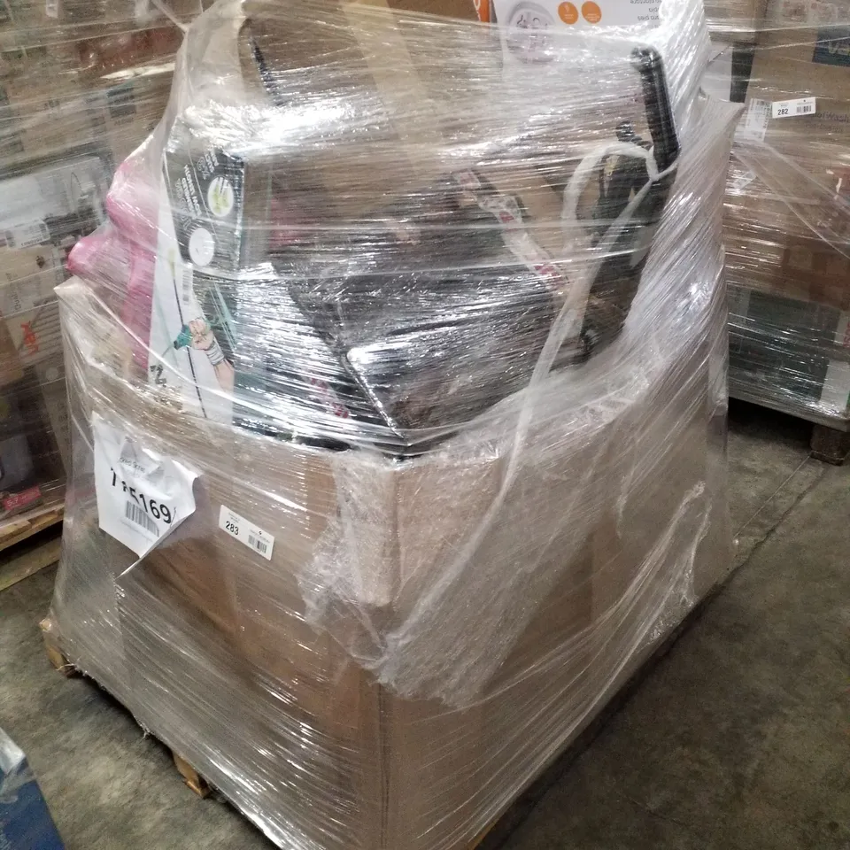 PALLET OF APPROXIMATELY 21 UNPROCESSED RAW RETURN HOUSEHOLD AND ELECTRICAL GOODS TO INCLUDE;